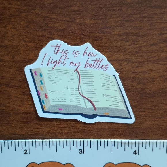 10/$10 Inspirational Bible Verse Jesus Biblical God Faith Heaven Sticker Decal - Picture 1 of 3